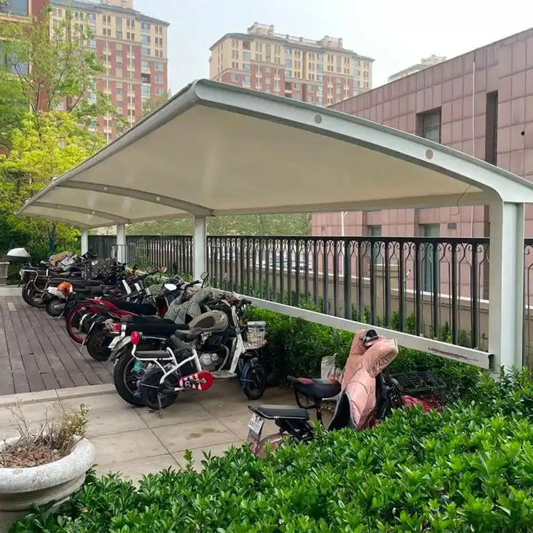 淅川县膜结构电动车棚